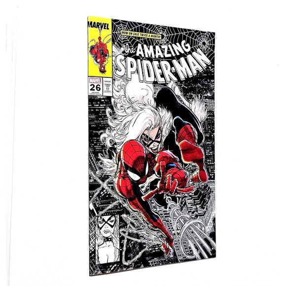 AMAZING SPIDER-MAN BLACK CAT #26 EXCLUSIVE VARIANT COVER ANDREWS KAARE MARVEL NM - Picture 2 of 4